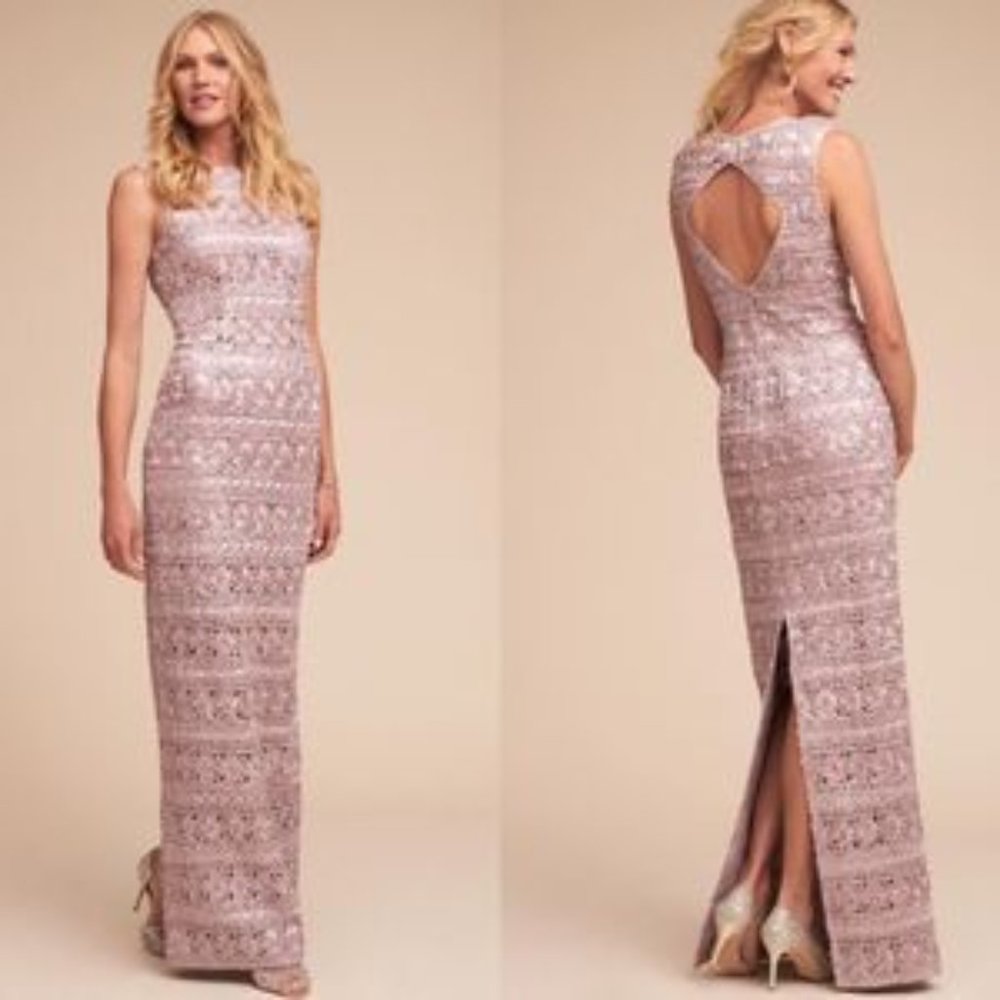 BHLDN Mary Beth Dress in Blush - Sz 4 - EUC!